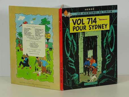 Hergé : Tintin 23 : Vol 714 pour Sidney en 2e 