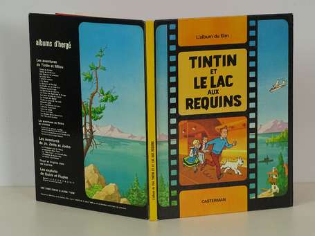 Hergé : album du film Tintin et le lac aux requins