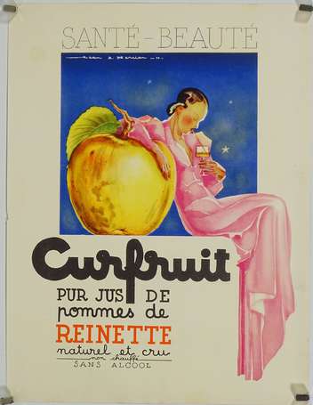 CURFRUIT « Pur Jus de Pommes de Reinette » : 