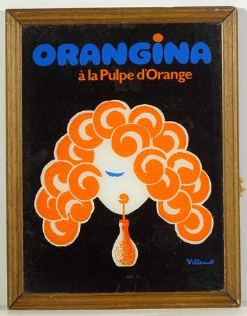 ORANGINA « À la Pulpe d'Orange » : Miroir dans son