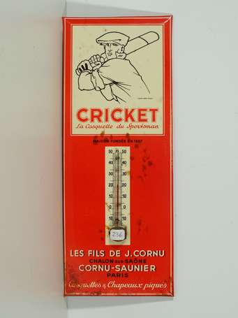 CRICKET « La Casquette du Sportsman » /Les fils de