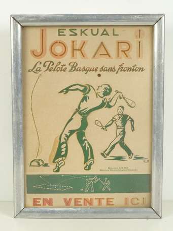 ESKUAL JOKARI « La Pelote Basque sans Fronton » : 