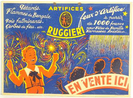 RUGGIERI « Feux d'Artifice - Petards - Flammé de 