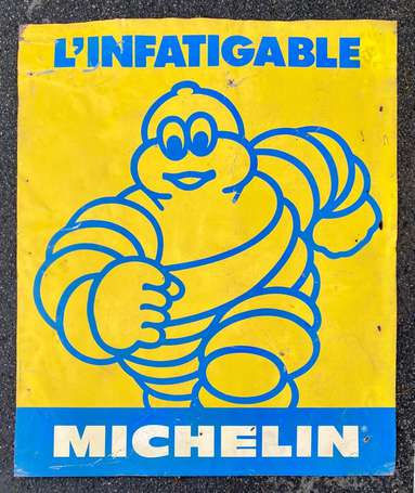 MICHELIN « L'Infatigable » : Tôle illustrée du 