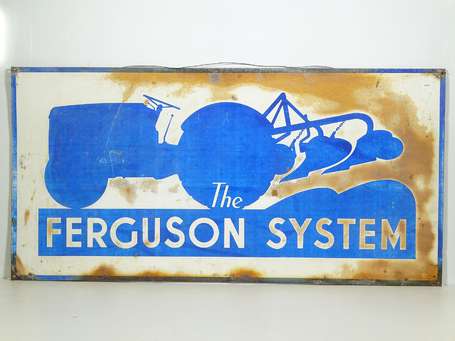 THE FERGUSON SYSTEM : Tôle lithographiée illustrée