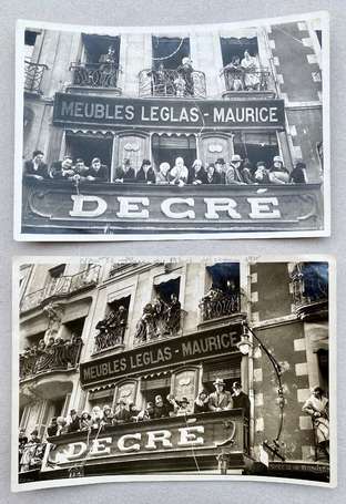 Mi-Carême 1925 / Decré Frères / Meubles Leglas - 