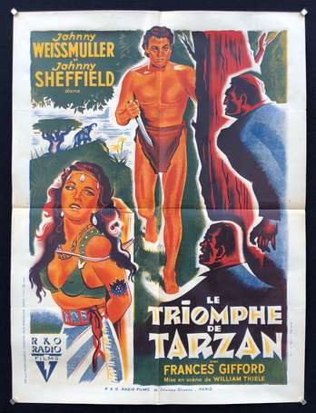 CINÉMA : LE TRIOMPHE DE TARZAN /William Thiele - 