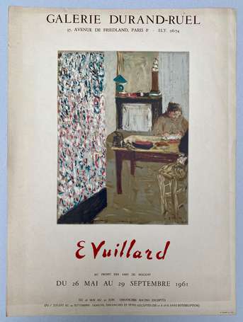 E.VUILLARD / Galerie Durand-Ruel 37 avenue de 