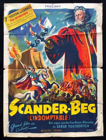 CINÉMA :  SCANDER-BEG de Serge Youtkevitch - 1954 