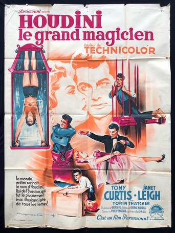 CINÉMA : HOUDINI LE GRAND MAGICIEN De Georges 