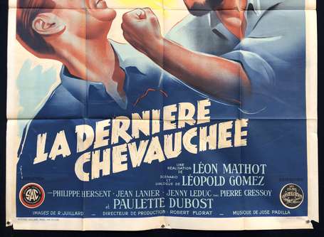 CINÉMA : LA DERNIÈRE CHEVAUCHÉE de Léon Mathot - 