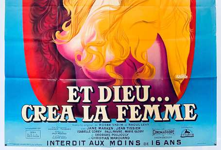 CINÉMA :  ET DIEU CRÉA LA FEMME de Roger Vadim - 