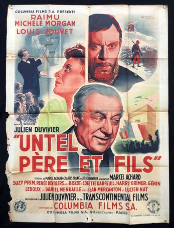 CINÉMA : UNTEL PÈRE ET FILS de Julien Duvivier - 