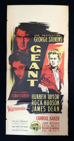 CINÉMA : GÉANT de Georges Stevens - 1955. Avec 