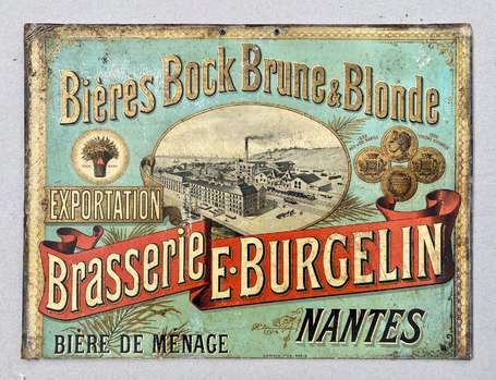 BRASSERIE E.BURGELIN / à Nantes : Bières Bock 
