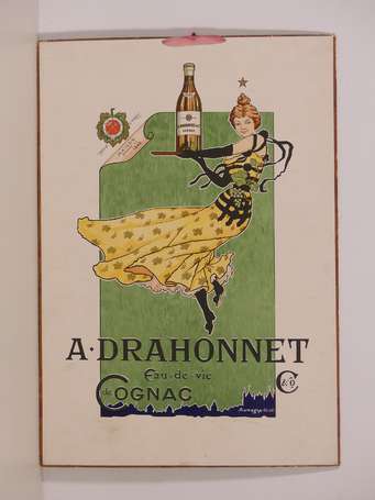 COGNAC A.DRAHONNET et Cie / à Aumagne : Panonceau 