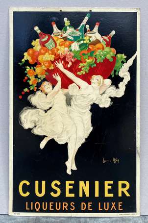 CUSENIER Liqueur de Luxe : Panonceau lithographié 