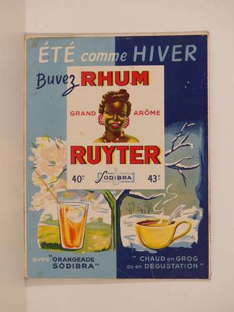 RHUM RUYTER / Distillerie Sodibra à Aurillac : 