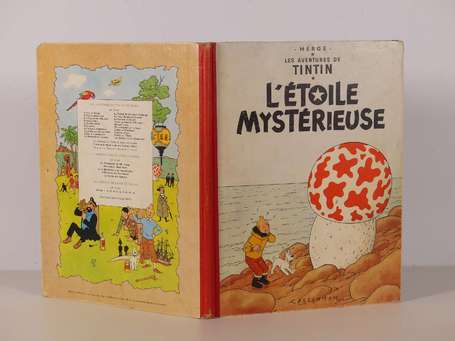 Hergé : Tintin 10 ; L'Etoile mystérieuse en 