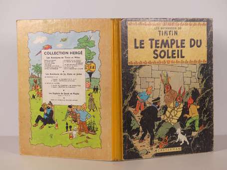 Hergé : Tintin 14 ; Le Temple du soleil en 