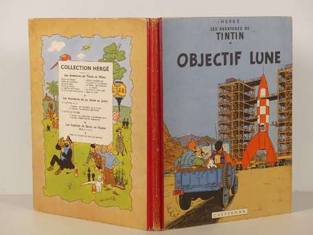 Hergé : Tintin 16 : Objectif Lune en édition 