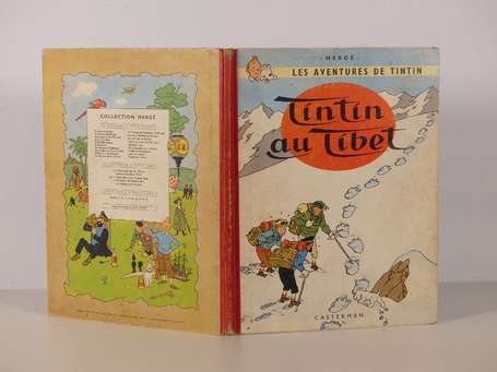 Hergé : Tintin 20 ; Tintin au Tibet en édition 