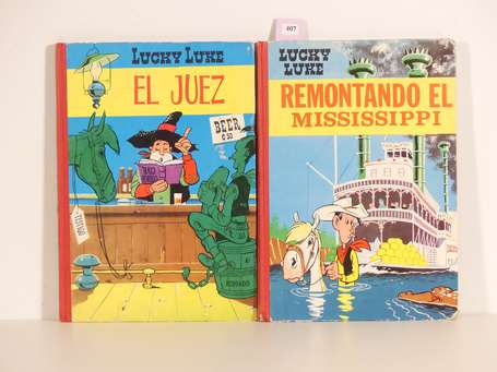 Morris : Lucky luke 13 et 16  ; El Juez et 