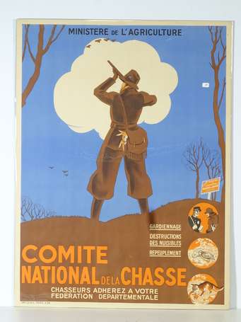 CHASSE /Comité National de la Chasse : Affiche 