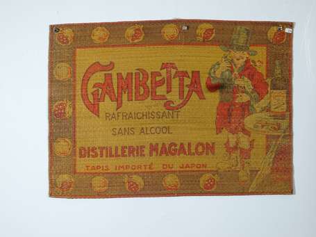 GAMBETTA /Distillerie Magalon à Toulon : Tapis de 
