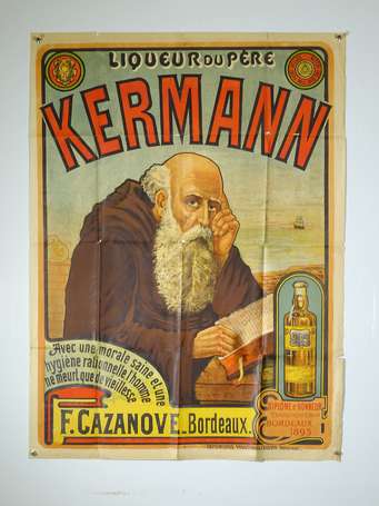 LIQUEUR DU PÈRE KERMANN /F.Cazanove à Bordeaux 