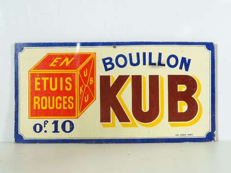 BOUILLON KUB « En Étui Rouges 0f.10» : Rare 