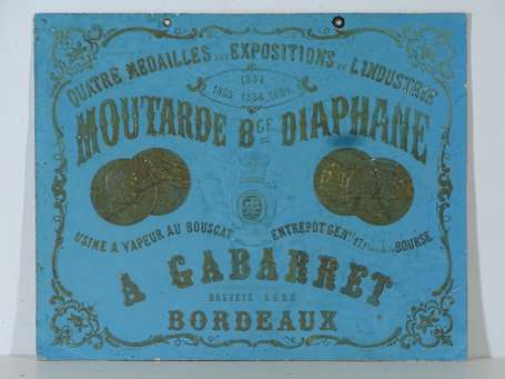 MOUTARDE DIAPHANE / A. Gabaret à Bordeaux - 