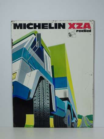 MICHELIN XZA Radial : Tôle illustrée d'un Camion, 