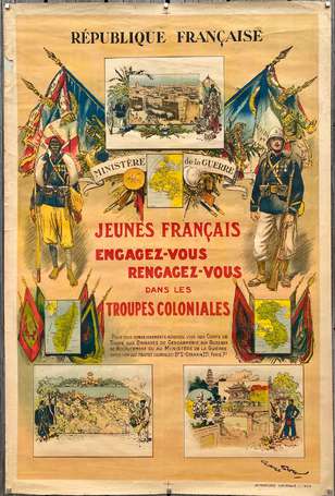 Troupes Coloniales - Allez aux Colonies. / 