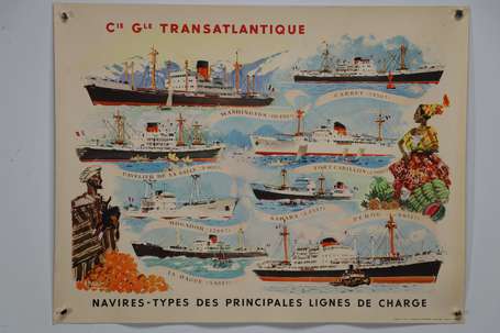 C.G.T / Compagnie Générale Transatlantique : 