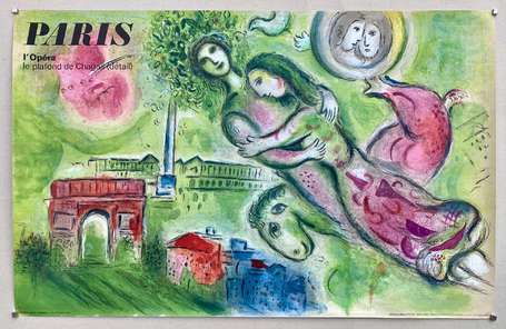 CHAGALL Marc (1887-1985) : « Opéra de Paris : 