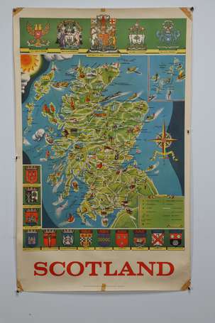 ÉCOSSE « Scotland » -Affiche éditée par « The 