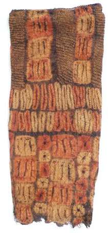 Ancienne jupe de cérémonie en fibres de raphia au 