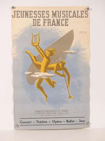 JEUNESSES MUSICALES DE FRANCE - Affiche 