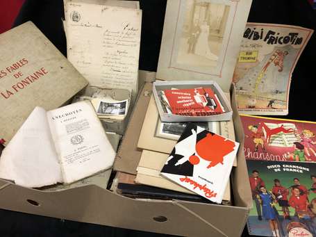 Vieux papiers , Photos , illustrations , Actes , 