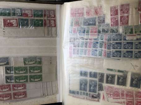 Algérie , Tunisie et Maroc - 6 Albums de timbres 