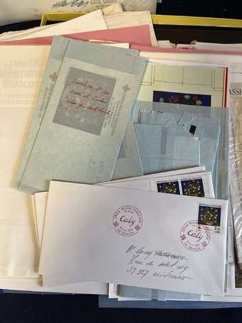 Croix Rouge française - Belle archive d'imprimerie