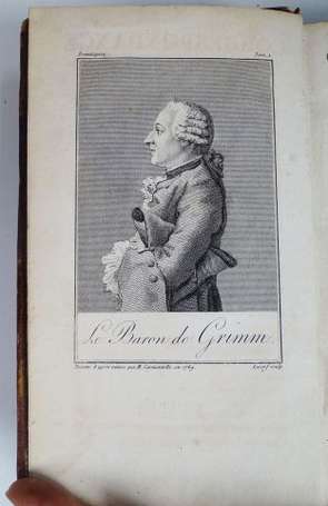 [DIDEROT - GRIMM] - Correspondance littéraire, 