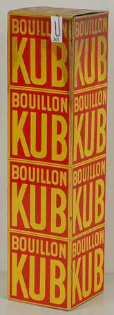 BOUILLON KUB : Factice de vitrine lithographié, 