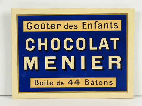 CHOCOLAT PUPIER à Saint-Etienne : Thermomètre émaillé plat à