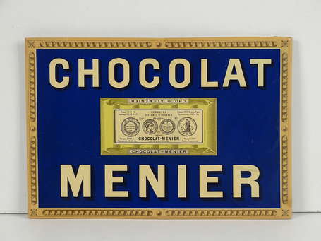 CHOCOLAT  MENIER : Glassoïd illustré de la 