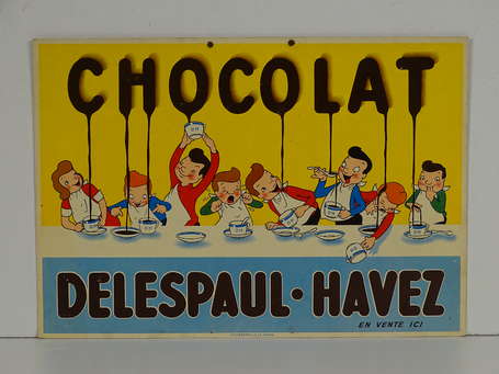 CHOCOLAT DELESPAUL-HAVEZ /à Lille : Panonceau 