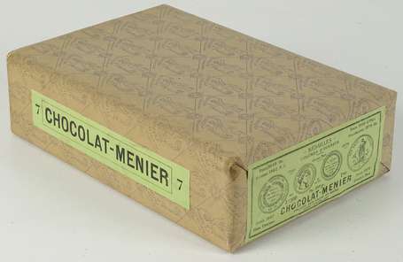 CHOCOLAT MENIER : échantillon factice de vitrine. 