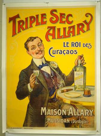 TRIPLE-SEC ALLARY « Le Roi des Curaçaos » /à 