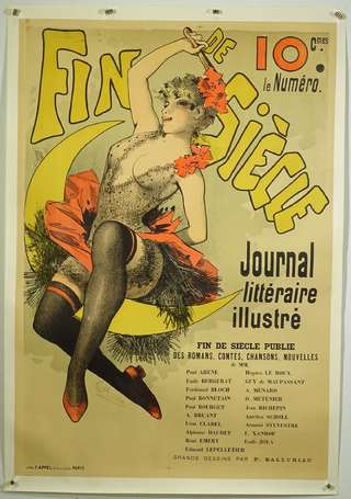 FIN DE SIÈCLE « Journal Littéraire illustré » : 